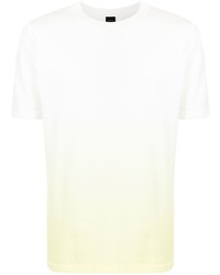 Мужская белая омбре футболка с круглым вырезом от D'urban