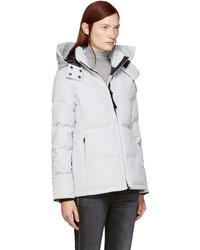 Женская белая парка от Canada Goose