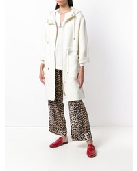 Женская белая парка от Herno