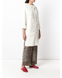 Женская белая парка от Herno