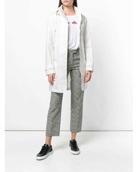 Женская белая парка от Fay