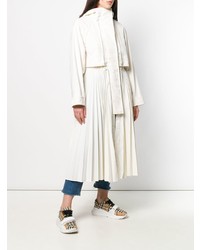 Женская белая парка от Sportmax