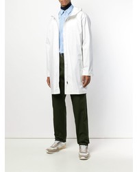 Мужская белая парка от A.P.C.