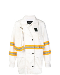 Белая полевая куртка от Calvin Klein 205W39nyc