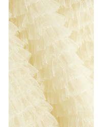 Белая пышная юбка из фатина от RED Valentino