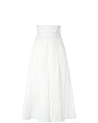 Белая пышная юбка от Ermanno Scervino