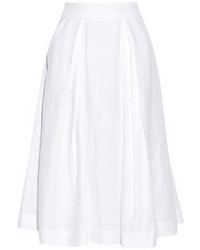 Белая пышная юбка от Milly