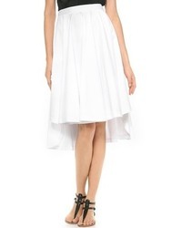 Белая пышная юбка от Robert Rodriguez