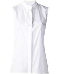 Женская белая рубашка без рукавов от Altuzarra