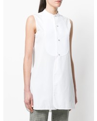Женская белая рубашка без рукавов от Etro
