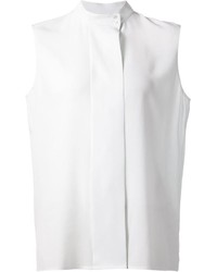 Женская белая рубашка без рукавов от The Row