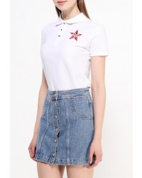 Женская белая рубашка поло от FiNN FLARE