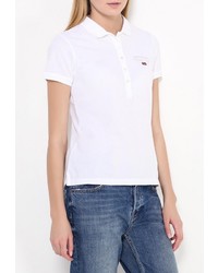 Женская белая рубашка поло от Napapijri