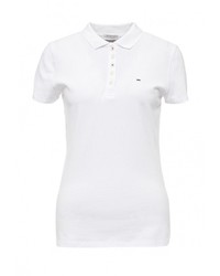 Женская белая рубашка поло от Tommy Hilfiger Denim