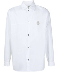 Мужская белая рубашка с длинным рукавом от A-Cold-Wall*