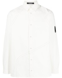 Мужская белая рубашка с длинным рукавом от A-Cold-Wall*