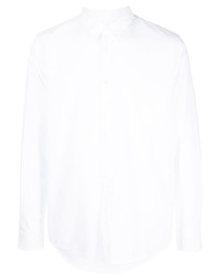Мужская белая рубашка с длинным рукавом от A.P.C.