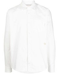 Мужская белая рубашка с длинным рукавом от Advisory Board Crystals