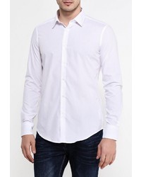 Мужская белая рубашка с длинным рукавом от Alcott