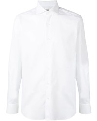 Мужская белая рубашка с длинным рукавом от Alessandro Gherardi