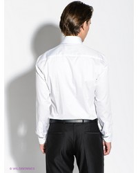 Мужская белая рубашка с длинным рукавом от Alex DANDY