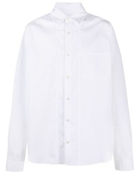 Мужская белая рубашка с длинным рукавом от Ann Demeulemeester