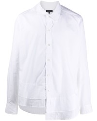 Мужская белая рубашка с длинным рукавом от Ann Demeulemeester