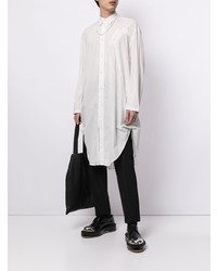 Мужская белая рубашка с длинным рукавом от Julius