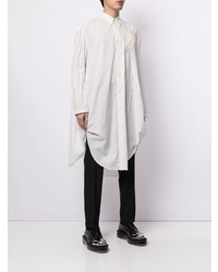 Мужская белая рубашка с длинным рукавом от Julius