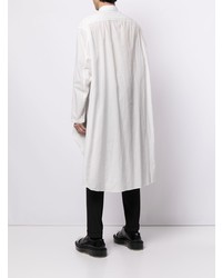 Мужская белая рубашка с длинным рукавом от Julius