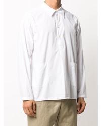Мужская белая рубашка с длинным рукавом от RAJESH PRATAP SINGH