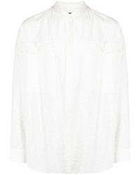 Мужская белая рубашка с длинным рукавом от Attachment