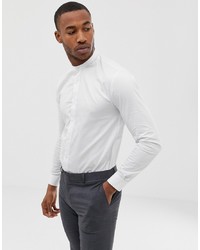 Мужская белая рубашка с длинным рукавом от AVAIL London