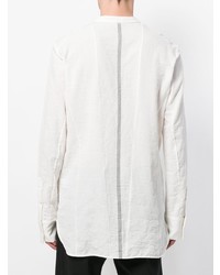 Мужская белая рубашка с длинным рукавом от Masnada