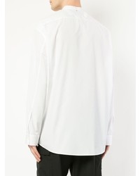 Мужская белая рубашка с длинным рукавом от Oamc