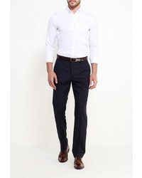 Мужская белая рубашка с длинным рукавом от Baon