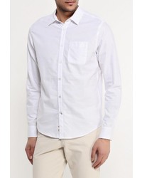 Мужская белая рубашка с длинным рукавом от Baon