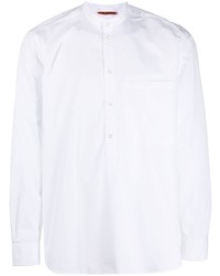 Мужская белая рубашка с длинным рукавом от Barena