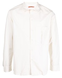 Мужская белая рубашка с длинным рукавом от Barena