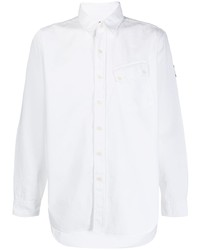 Мужская белая рубашка с длинным рукавом от Belstaff