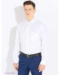 Мужская белая рубашка с длинным рукавом от BIRIZ