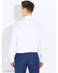 Мужская белая рубашка с длинным рукавом от BIRIZ