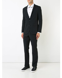 Мужская белая рубашка с длинным рукавом от Loveless