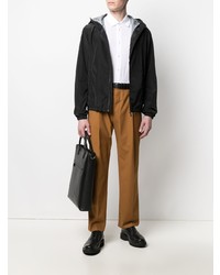 Мужская белая рубашка с длинным рукавом от Herno