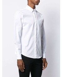 Мужская белая рубашка с длинным рукавом от Sandro Paris
