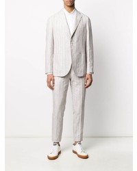 Мужская белая рубашка с длинным рукавом от Barba