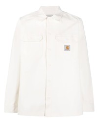 Мужская белая рубашка с длинным рукавом от Carhartt WIP