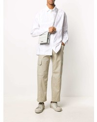 Мужская белая рубашка с длинным рукавом от Jacquemus