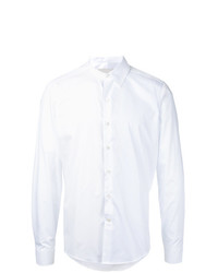 Мужская белая рубашка с длинным рукавом от Casely-Hayford