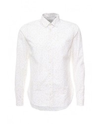 Мужская белая рубашка с длинным рукавом от Casual Friday by Blend